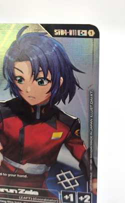 Athrun Zala Alternate Art Winner Foil - ST04-011 C+ NM - Gundam TCG Card Game - Image 3