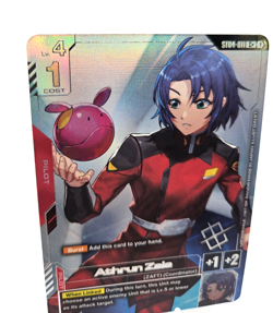 Athrun Zala Alternate Art Winner Foil - ST04-011 C+ NM - Gundam TCG Card Game - Image 4