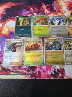 Pokemon Prismatic Evolutions Pokeball Card Lot X11 NM - Image 2