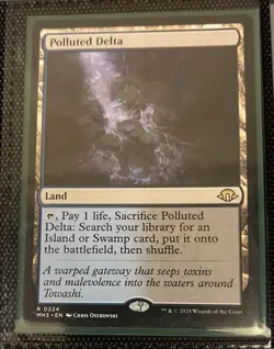 MTG MH3 Land Lot: Ugin's Labyrinth, Polluted Delta, Bloodstained Mire - Image 2