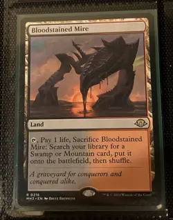 MTG MH3 Land Lot: Ugin's Labyrinth, Polluted Delta, Bloodstained Mire - Image 3