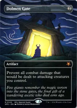 Dolmen Gate BORDERLESS Special Guests Magic MTG NM - Image 1