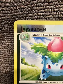 Pokemon Secret Wonders Ivysaur Holo Card 51/132 LP Condition 2007 - Image 2