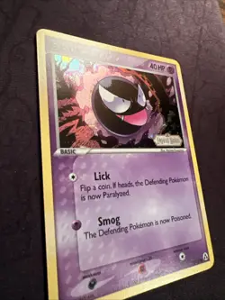 Pokemon TCG Gastly Legend Maker 52/92 Reverse Holo Stamped NM/LP - Image 2