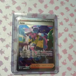 Pokemon TCG Iono 237/091 SV: Paldean Fates Special Illustration Rare Holo - Image 1