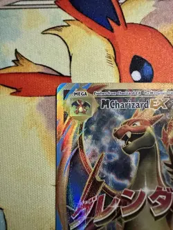 Mega M Charizard EX Evolutions 101/108 Holo Full Art Ultra Rare Pokemon TCG - Image 2