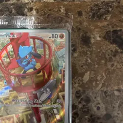 Riolu #10 Mega Evolution ETB Black Star Promo Pokemon TCG SEALED! - Image 2