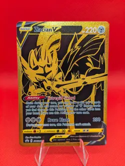 ZACIAN V SWSH076 HOLO P SWORD & SHIELD PROMO POKEMON NM/M - Image 1