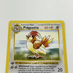 Pokemon Pidgeotto Base Set (Shadowless) 22/102 Rare 1st Edition - Image 2