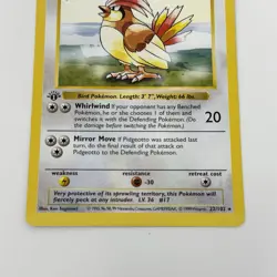 Pokemon Pidgeotto Base Set (Shadowless) 22/102 Rare 1st Edition - Image 3