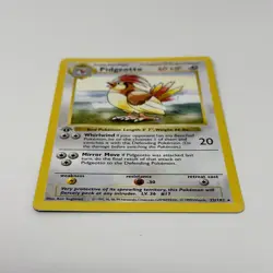 Pokemon Pidgeotto Base Set (Shadowless) 22/102 Rare 1st Edition - Image 4