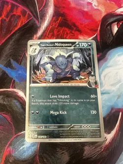 TEAM ROCKET'S NIDOQUEEN 116/182 DESTINED RIVALS REVERSE HOLO POKEMON TCG NM - Image 1