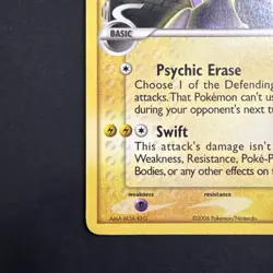 Pokemon TCG Mewtwo Delta Species 24/110 Holon Phantoms Rare Non-holo LP+ - Image 3