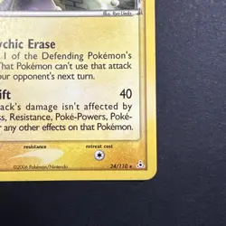 Pokemon TCG Mewtwo Delta Species 24/110 Holon Phantoms Rare Non-holo LP+ - Image 4