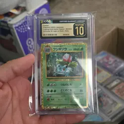 The Pokemon Company Ivysaur CGC Pristine 10 Holo 002/032 Venusaur Japanese - Image 1