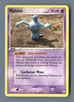 Wynaut 71/92 Common Legend Maker Pokemon Lightly Played - Image 1