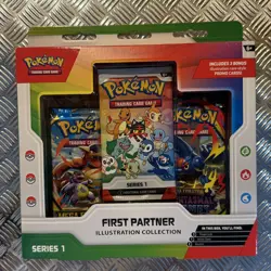 Pokemon First Partner Illustration Collection: Series 1 - Brand New Sealed - Image 1