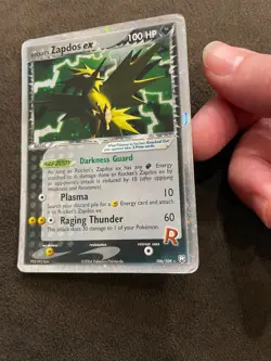 Rocket's Zapdos ex 106/109 Team Rocket Returns Holo Rare Pokemon TCG HP - Image 4