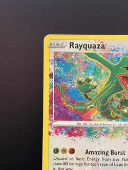 Pokemon Rayquaza 138/185 Amazing Rare Vivid Voltage Near Mint / Mint - Image 5