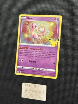 Pokemon 25th Celebrations - Mew - 011/025 - Holo Rare - NM - Image 4