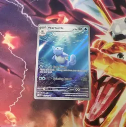 Pokemon TCG - Wartortle IR Illustration Rare - SV: 151 English 171/165 - NM - Image 1