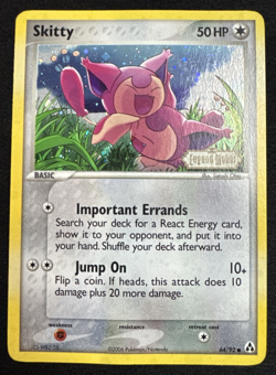 Skitty 64/92 Reverse Holo Stamped Legend Maker Pokemon TCG - Image 1
