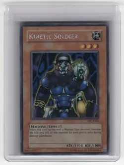 Kinetic Soldier - WC4-002 - Yugioh TCG - Secret Rare - Unlimited - LP - Image 1