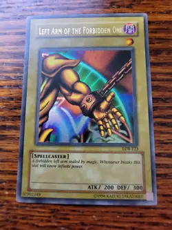 LP Left Arm of the Forbidden One LOB-123 Yu-Gi-Oh 2002 Unlimited - Image 1