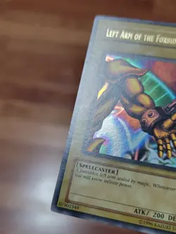 LP Left Arm of the Forbidden One LOB-123 Yu-Gi-Oh 2002 Unlimited - Image 2