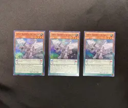 Yu-Gi-Oh Zefraxi, Treasure Of The Yang Zing PEVO-EN046 Super 1st NM/M x3 Playset - Image 1