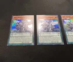 Yu-Gi-Oh Zefraxi, Treasure Of The Yang Zing PEVO-EN046 Super 1st NM/M x3 Playset - Image 2