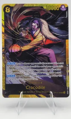 Crocodile (SEC) One Piece OP14-120 The Azure Sea's Seven English NM - Image 1