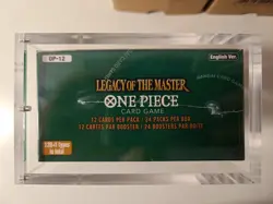 🧭ONE PIECE is Real Op12 Legacy of the Master Booster Box English Sealed 🏴‍☠ - Image 4