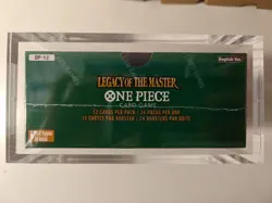🧭ONE PIECE is Real Op12 Legacy of the Master Booster Box English Sealed 🏴‍☠ - Image 5