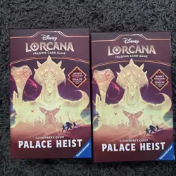 Disney Lorcana TCG: Reign of Jafar Illumineer's Quest Palace Heist Box 2 boxes! - Image 1