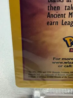 Sealed Ancient Mew ~ Unnumbered Movie Promo ~ Holo Pokemon Card ~ NM/Mint - Image 4