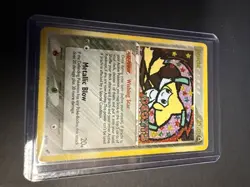 Vintage 2005 Pokemon Jirachi Card 9/107 Reverse Holo Rare Deoxys Stamped - Image 1