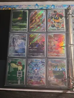 Pokemon Card Lot Binder V/VMAX IR Hits Ex 180 Cards NM Full Art - Image 2