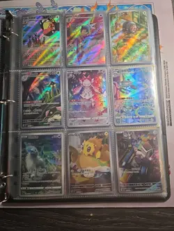 Pokemon Card Lot Binder V/VMAX IR Hits Ex 180 Cards NM Full Art - Image 3