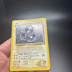Lt. Surge's Magneton - 8/132 - Pokemon Gym Heroes Unlimited Holo Rare Card HP-g - Image 3