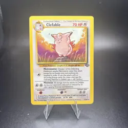 Clefable - 17/64 - Pokemon Jungle Unlimited Rare Card WOTC NM/LP -c - Image 1