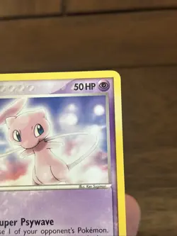 Mew 111/110 EX Holon Phantoms Non-Holo Secret Rare Pokemon Card TCG NM - Image 3