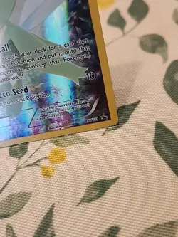 Pokemon TCG Mythical Celebi XY111 Full Art Black Star Holo Promo Card - Image 5