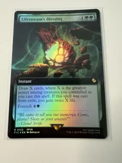 Lifestream's Blessing (Extended Art) (FOIL) ✅ Final Fantasy ✅ Magic (mtg) - Image 1