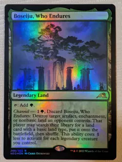 Boseiju, Who Endures Kamigawa: Neon Dynasty Foil - Image 1