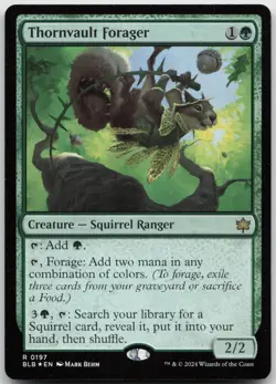 Thornvault Forager (197) Bloomburrow NM - MTG - Image 1