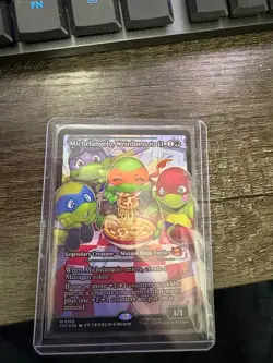 Michelangelo, Weirdness to 11 (Showcase) Teenage Mutant Ninja Turtles Foil - Image 1