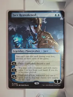 Jace Reawakened (Borderless) - M306 - MTG - Outlaws of Thunder Junction (OTJ) - Image 1