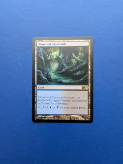 MTG Drowned Catacomb: Core Set 2012 (M12) #226 - NM - Image 1
