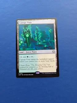 MTG Canopy Vista: The Lost Caverns of Ixalan #321 – NM - Image 1